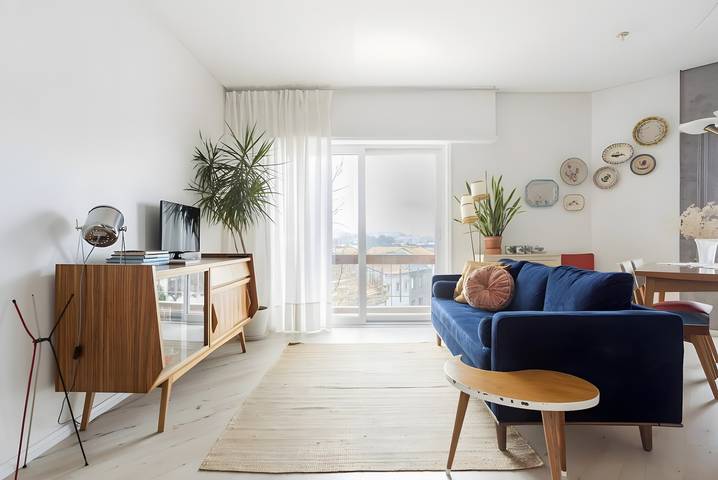 Ferielejlighed for 6 personer, med balkon i Porto