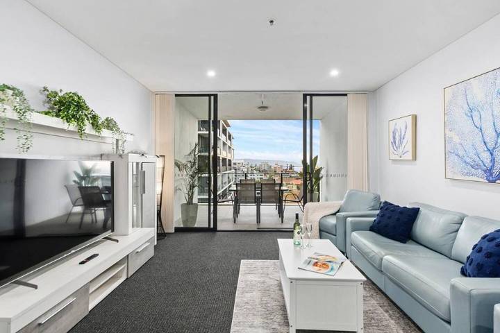 Appartement de vacances pour 4 personnes, avec vue ainsi que piscine et jardin