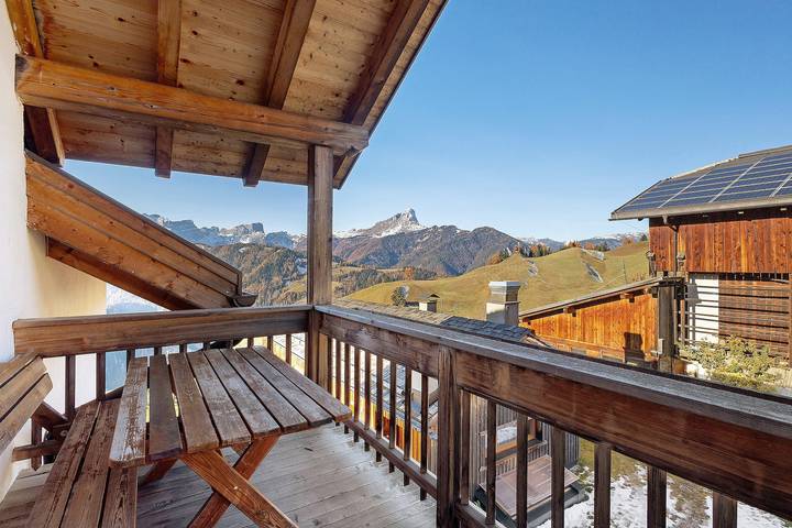 Ferienwohnung für 6 Personen, mit Garten in Alta Badia