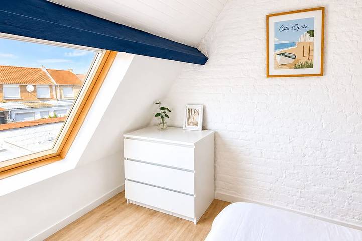 The Blue Case • 2 bedrooms • Serves 4 • Seaside in Grand-Fort-Philippe, Región de Dunkerque