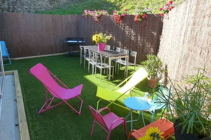 Gîte pour 8 personnes, avec Terrasse