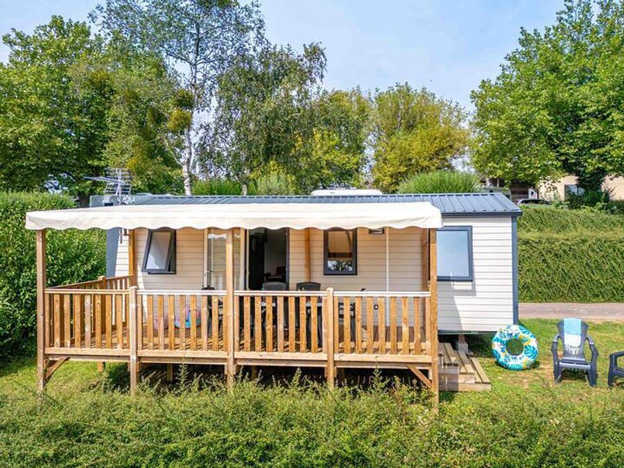 Camping de la Liez - Ciela Village - Mobilhome 6 personnes - Mobil home Ciela Confort - 3 chambres in Peigney, Haute-Marne