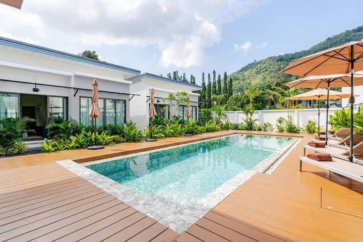 Villa pour 4 personnes, avec piscine et jardin