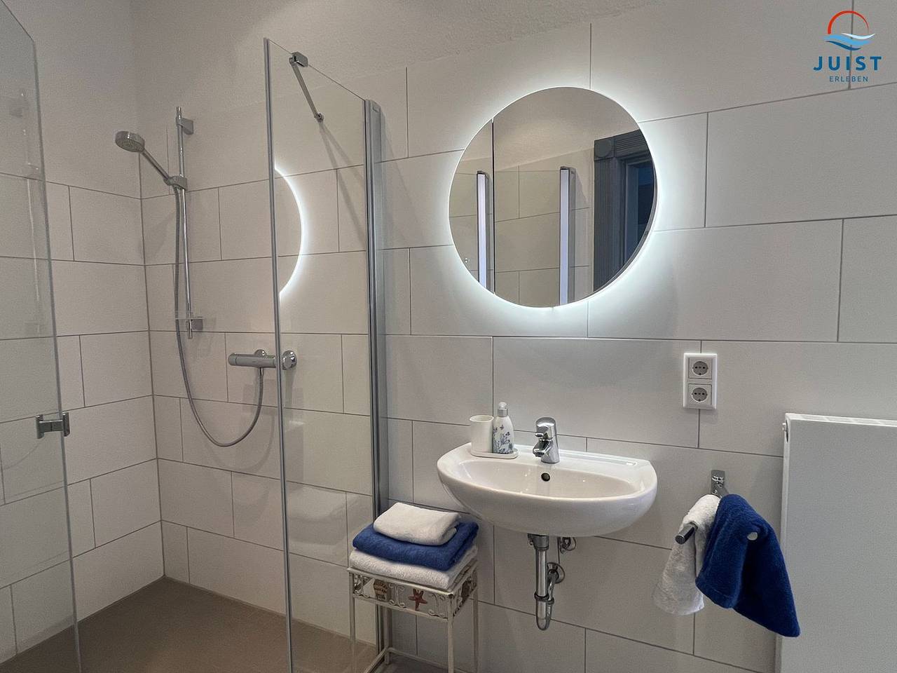 Hundefreundliches Doppelzimmer, ideal für Paare direkt am Wattenmeer. in Juist