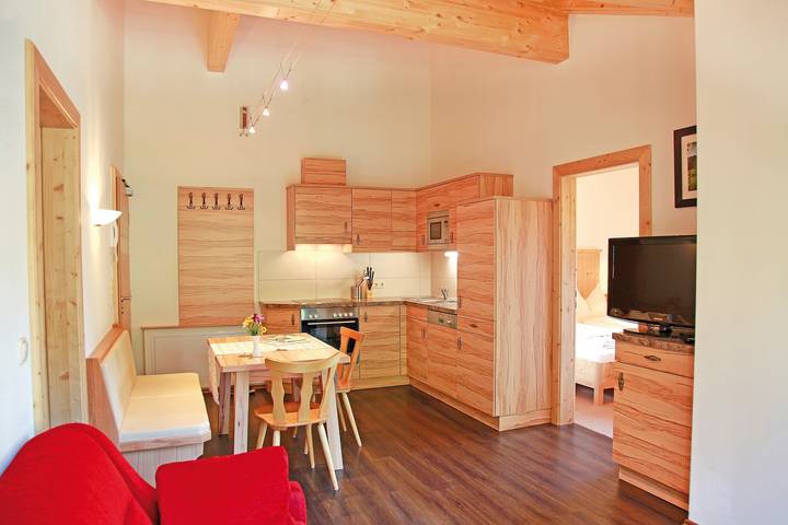 Ferienwohnung für 7 Personen, mit Garten