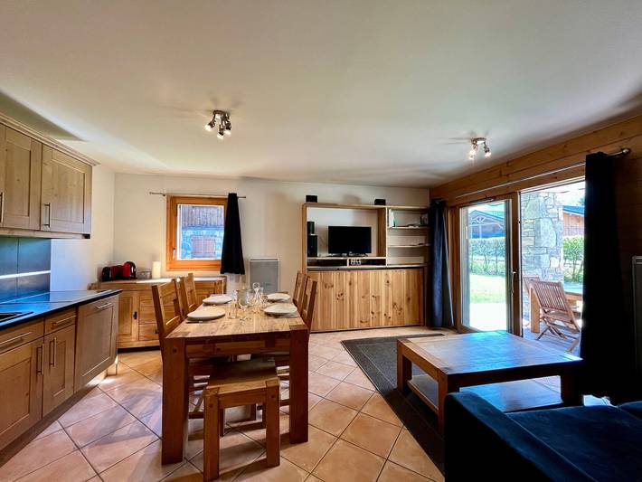 Gîte pour 5 personnes, avec piscine, animaux acceptés à Samoëns - 4