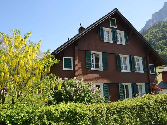 Ferienwohnung für 7 Personen, mit Terrasse und Garten in Engelberg