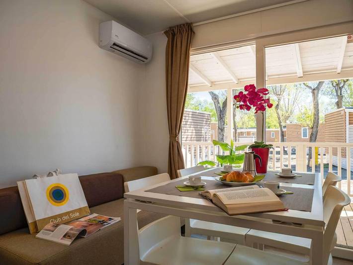 Camping für 5 Personen, mit Terrasse und Pool, kinderfreundlich in Emilia-Romagna - 4