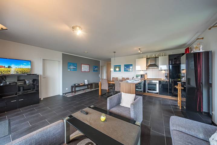 Ferienwohnung für 4 Personen, mit Sauna und Whirlpool sowie Balkon in Schillig