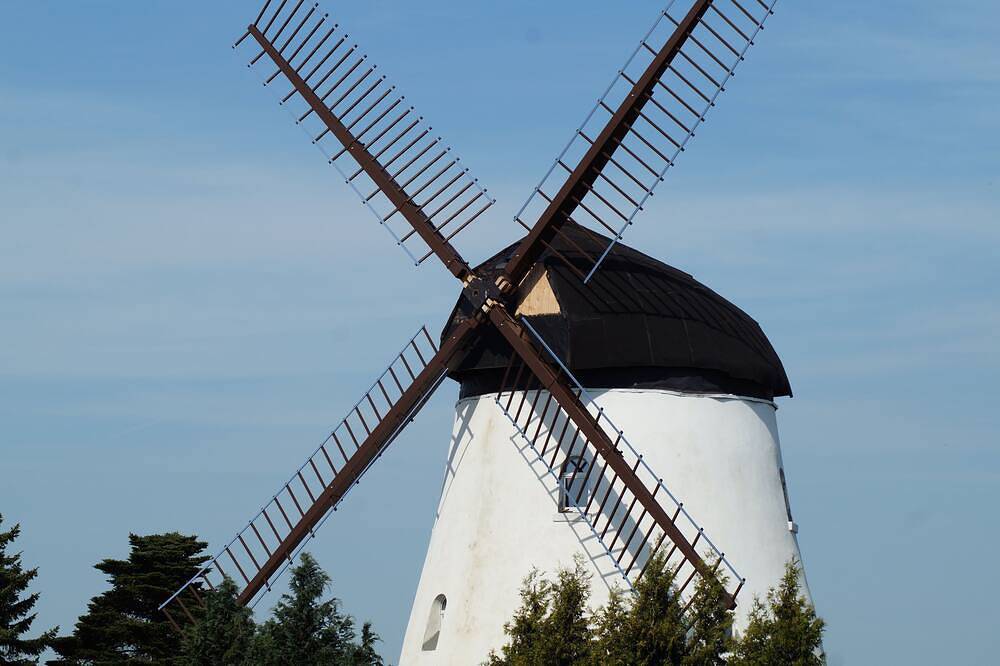 Historische Windmühle in Wittingen, Landkreis Gifhorn