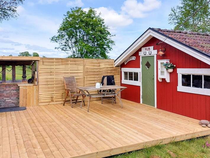 Ferienhaus für 8 Personen, mit Garten und Sauna in Dals-Eds und Umgebung