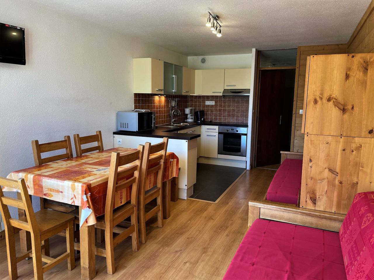 Apartamento entero, Apartamento cómodo para 5 en Les Menuires - Se aceptan mascotas in Les Menuires, Saint-Martin-de-Belleville