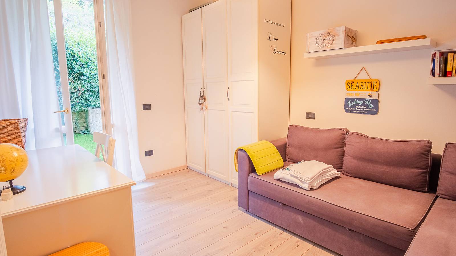 Ganze Wohnung, Ferienwohnung für 4 Personen mit Terrasse in Polpenazze del Garda, Gardasee-Berge