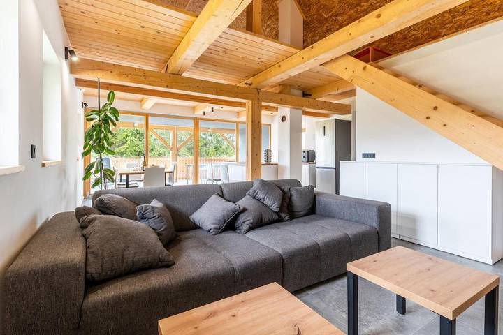 Ferienwohnung für 6 Personen, mit Ausblick und Terrasse, mit Haustier