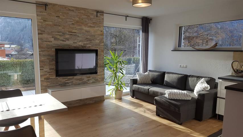 Ferienwohnung für 4 Personen, mit Terrasse und Garten