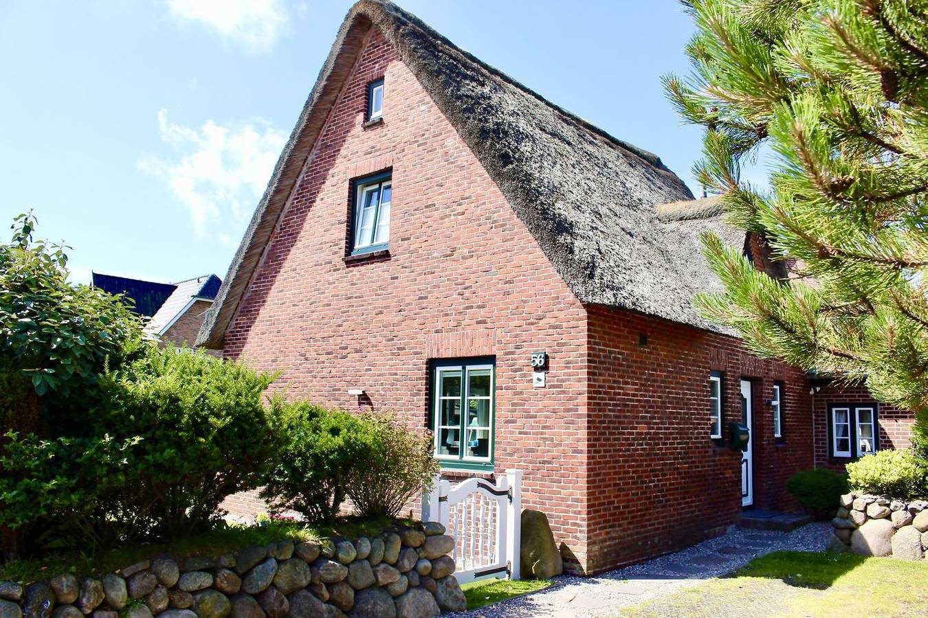 Belle Hues – Reetdach-Ferienhaus in Strandnähe auf Sylt, Westerland in Westerland, Sylt (Gemeinde)