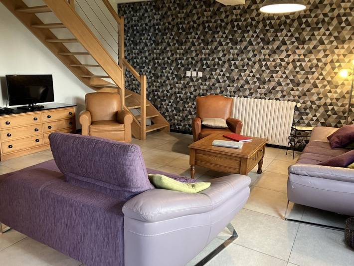 Gîte pour 6 personnes, avec jardin et terrasse à Saint-Jouin-Bruneval - 4