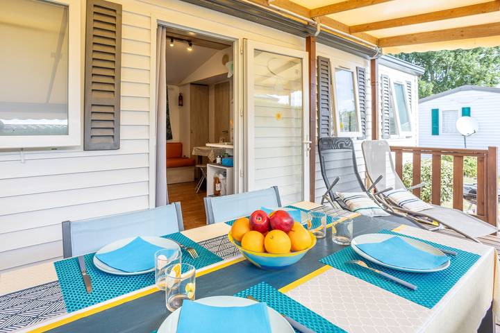 Wohnwagen für 4 Personen, mit Garten auf Île d'Oléron - 4