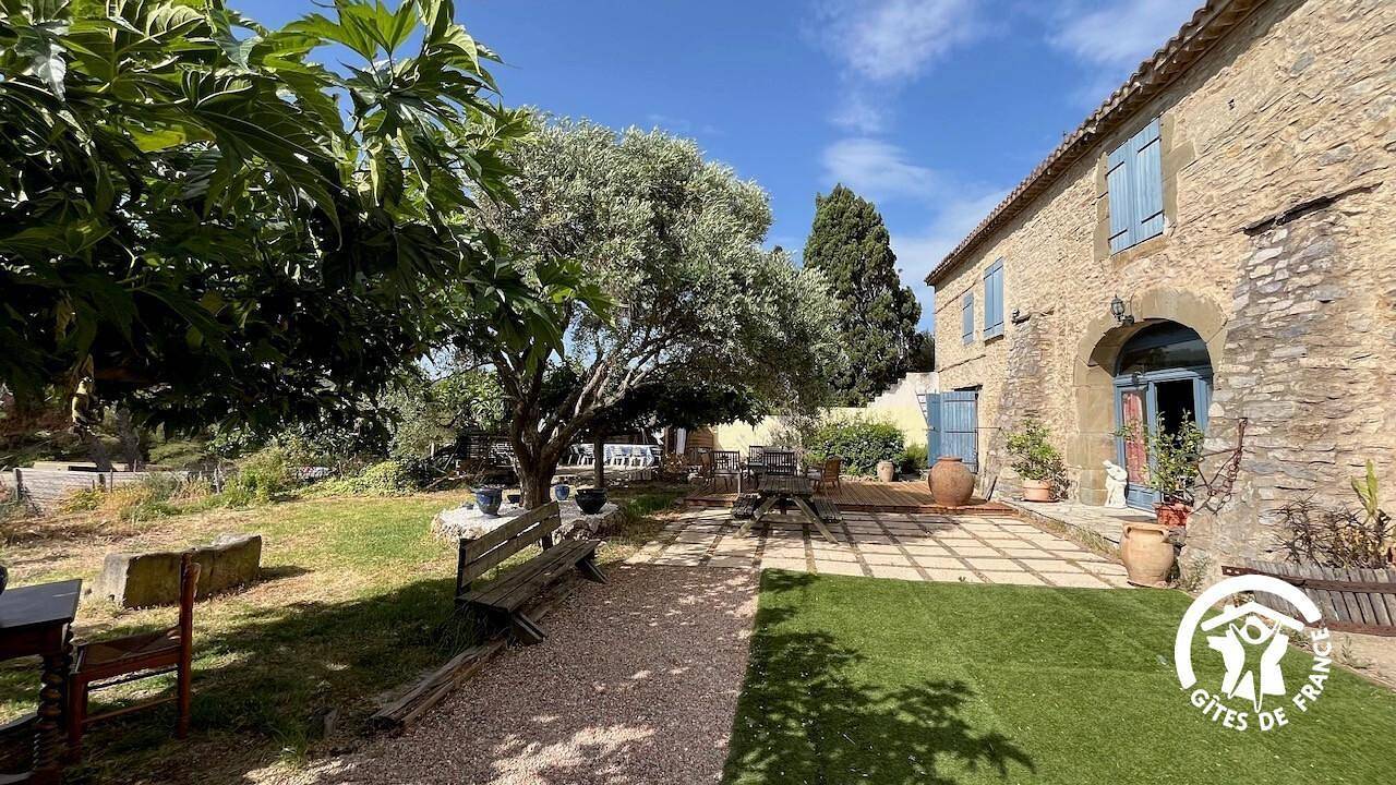 Gîte de La Métairie Basse in Pouzols-Minervois, Côte méditerranéenne (France)