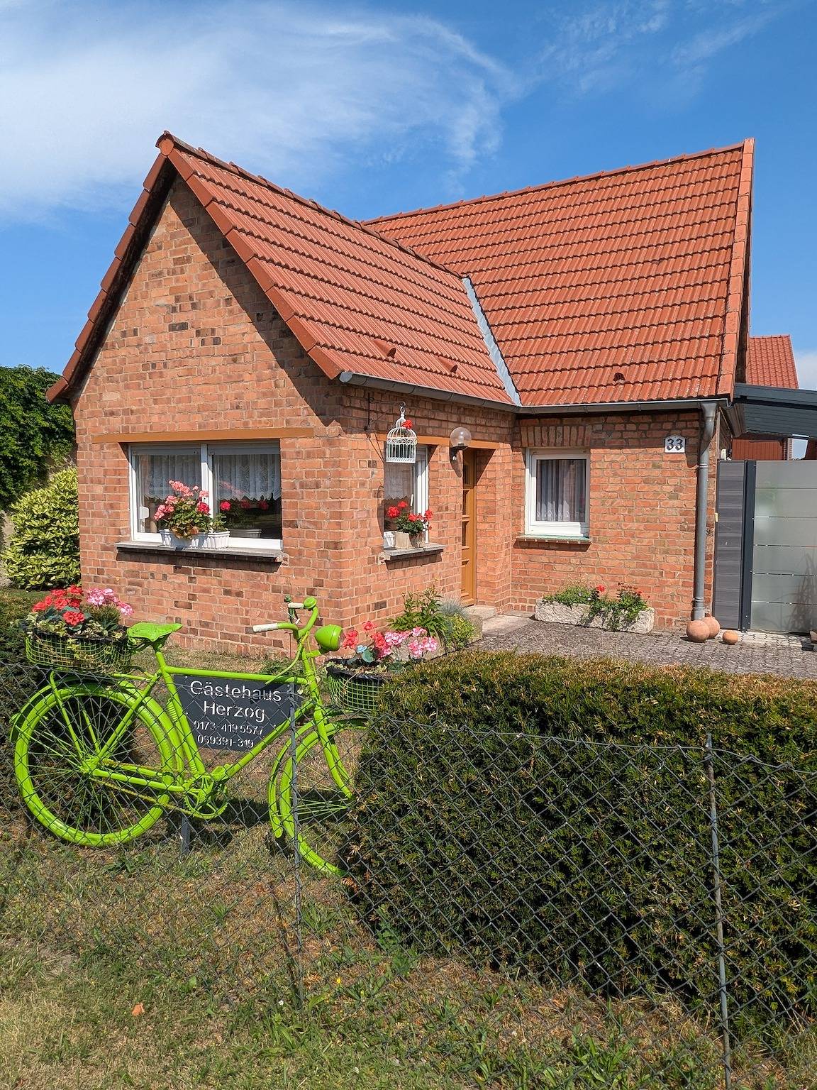 Ferienhaus „Kleines Ferienhaus“ mit Terrasse und Wlan in Altmärkische Höhe, Altmark