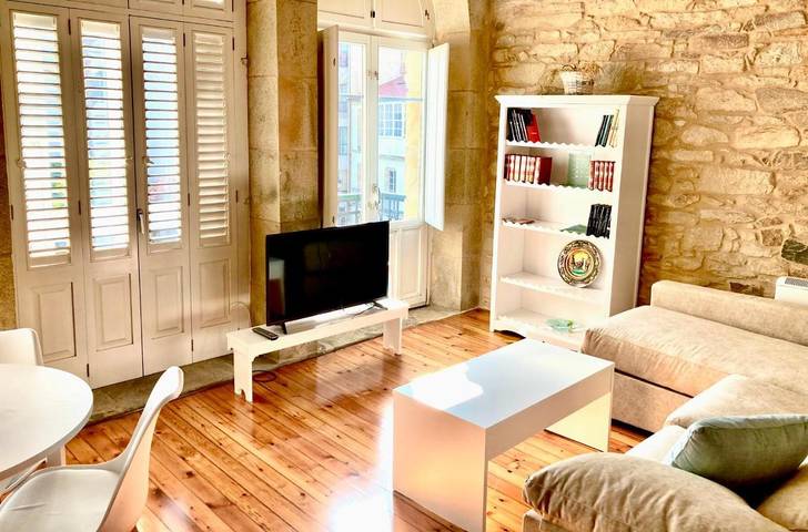 Gîte pour 4 personnes, avec balcon à Noia - 3