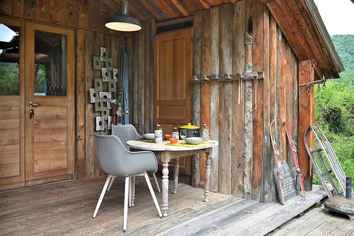 Cabane en bois pour 4 personnes, avec jardin dans l' Ariège - 2