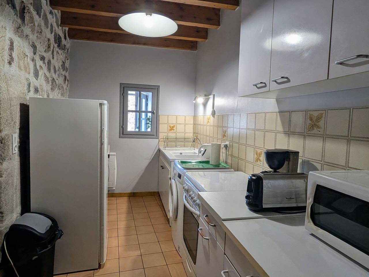 Cottage for 4 with courtyard, Loire view in Arlempdes, Haute-Loire