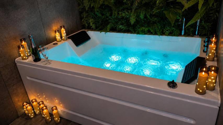 Maison de vacances pour 2 personnes, avec jacuzzi et sauna
