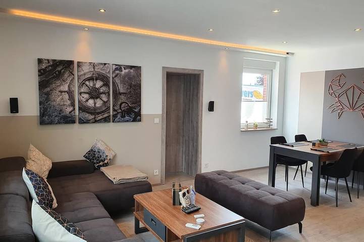 Ferienhaus für 4 Personen, mit Terrasse und Sauna in Dornumersiel