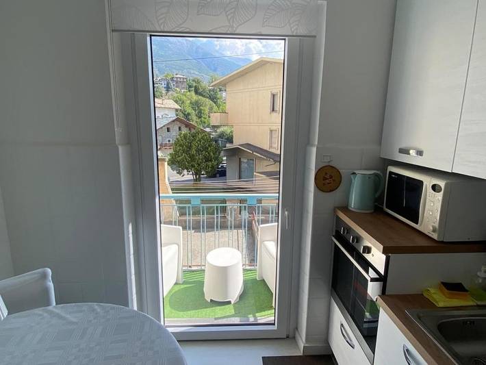 Baita per 4 persone, con Balcone e Panorama ad Aosta