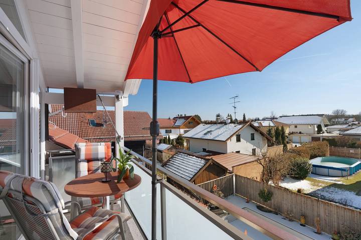 Studio für 4 Personen, mit Balkon in Münchner-umland - 3
