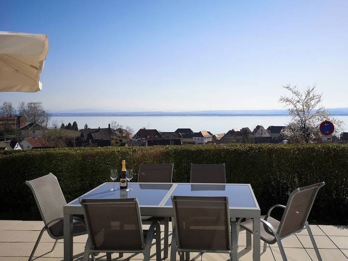 Ferienhaus für 4 Personen, mit Terrasse und Garten