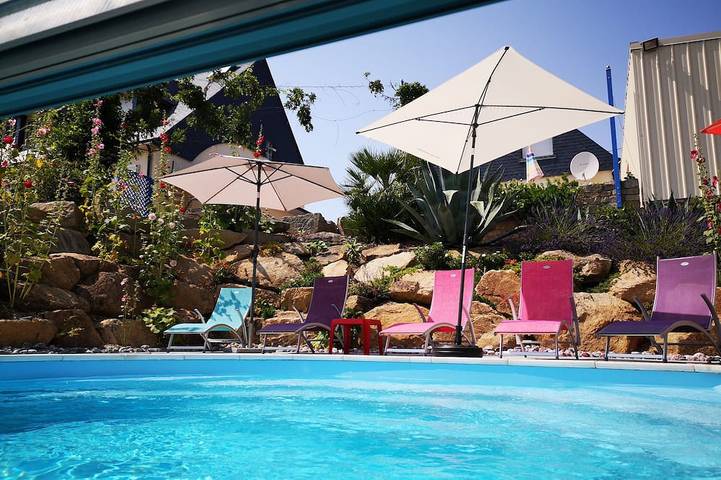 Holiday apartment for 2 people, with terrace and pool as well as garden - 1