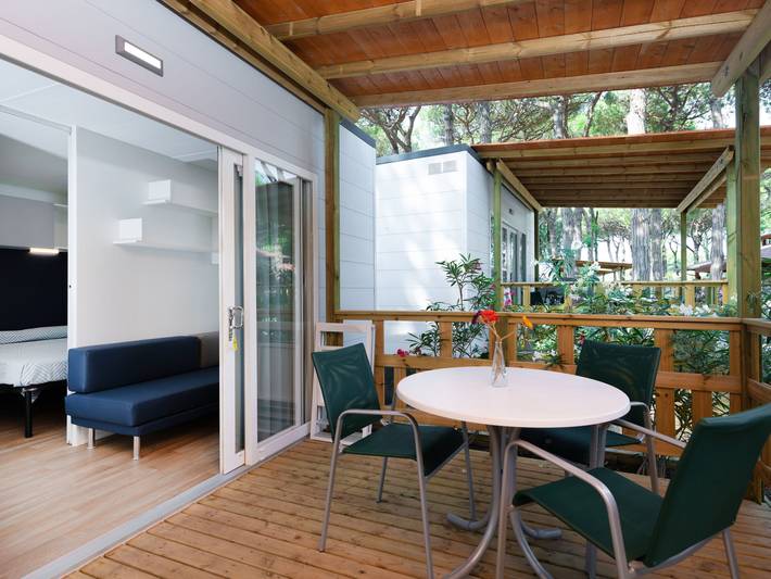 Location de vacances pour 3 personnes, avec terrasse ainsi que sauna et bassin pour enfant, animaux acceptés à Lido di Spina - 3