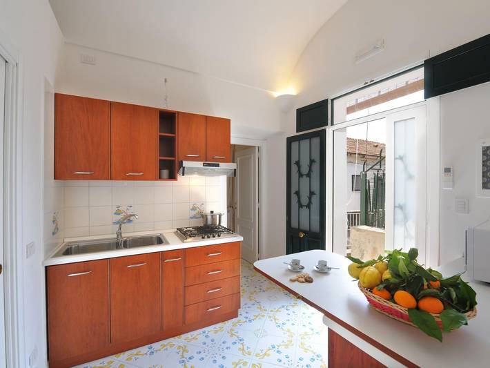 Ferieleilighet for 5 personer, med Hage i Amalfi
