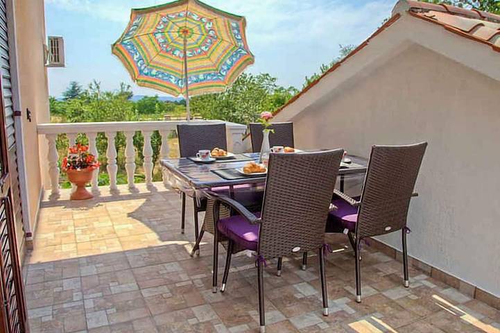 Ferienwohnung für 6 Personen, mit Garten, mit Haustier