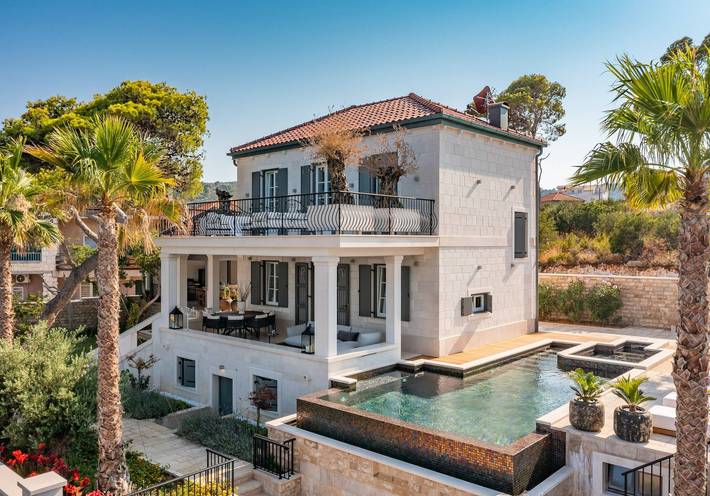 Villa pour 10 personnes, avec vue sur l’océan et jardin à Slatine - 3