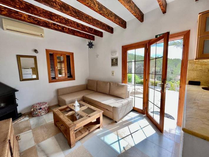 Bungalow für 2 Personen, mit Ausblick und Garten sowie Pool und Sauna auf Ibiza - 3