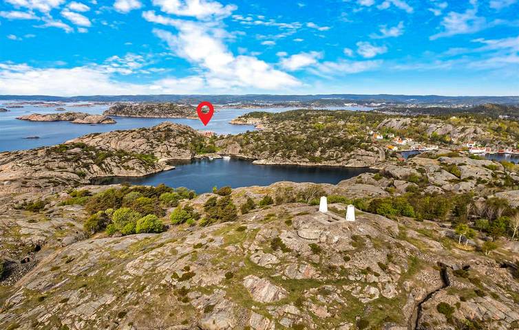 Ferieleilighet for 4 personer, med hage i Søgne 