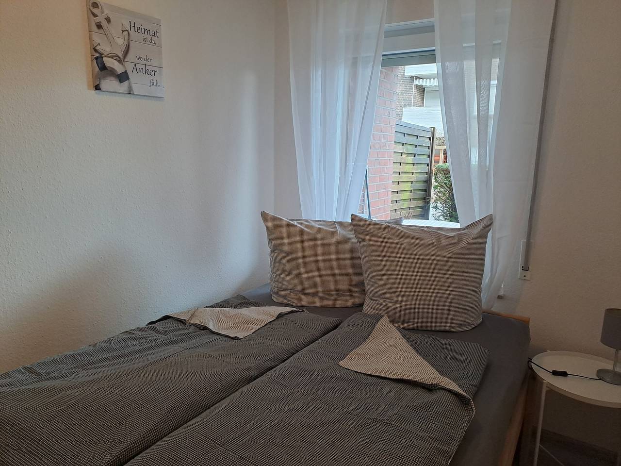 Ganze Wohnung, Apartment „Ankerplatz“ mit gemeinsamer Terrasse in Westeraccumersiel, Dornum