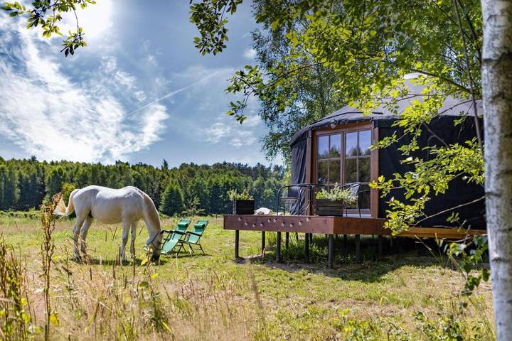 Zelt für 4 Personen, mit Garten und Terrasse sowie Ausblick in Ostseeküste Polen - 2