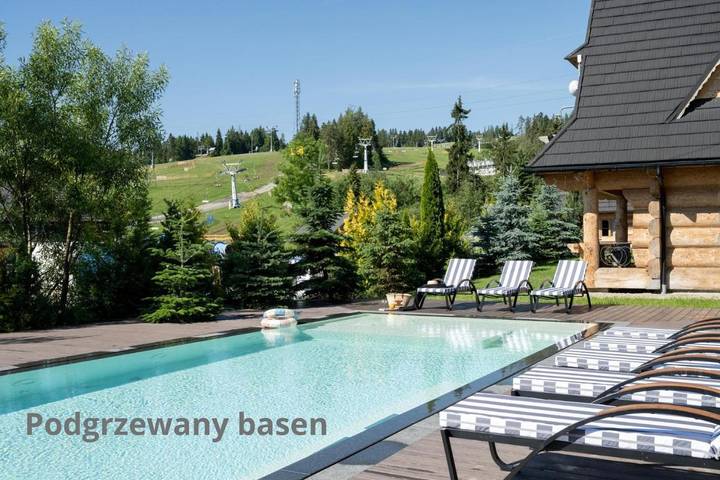 Chalet für 4 Personen, mit Sauna und Ausblick sowie Pool und Garten, mit Haustier - 1