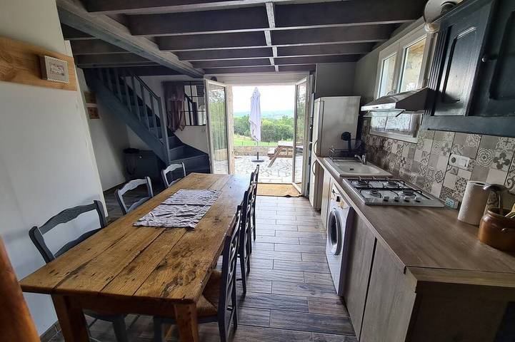 Gîte pour 3 personnes, avec Jardin