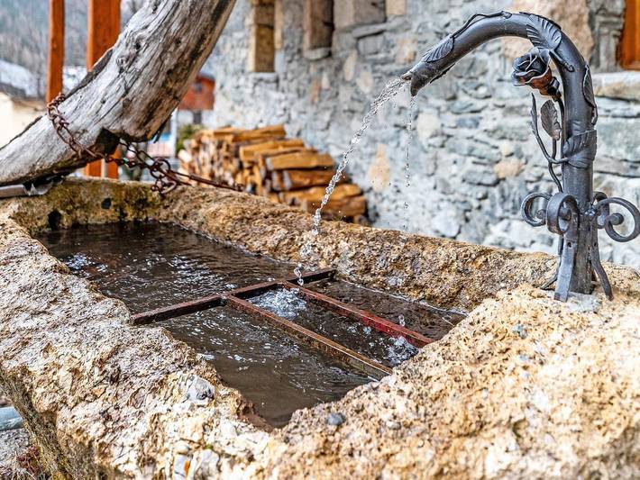 Chalet pour 8 personnes, avec balcon et sauna à Peisey-Nancroix