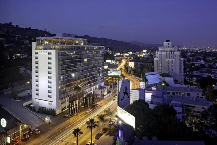 Hôtel pour 3 personnes, avec terrasse et piscine, animaux acceptés à Los Angeles
