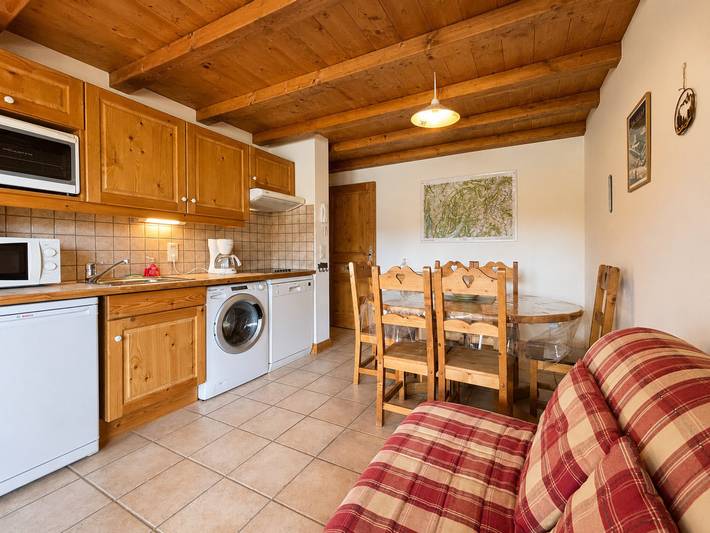 Gîte pour 5 personnes, avec Balcon à Cohennoz