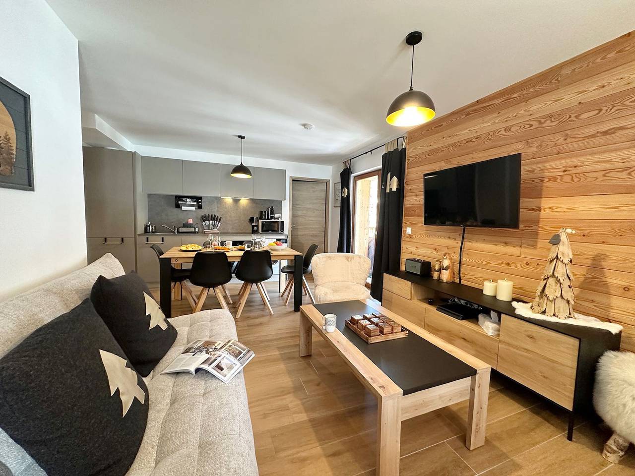 Apartamento entero, Vars - Apartamento amplio para 8, 2 camas dobles in Vars, Briançon region