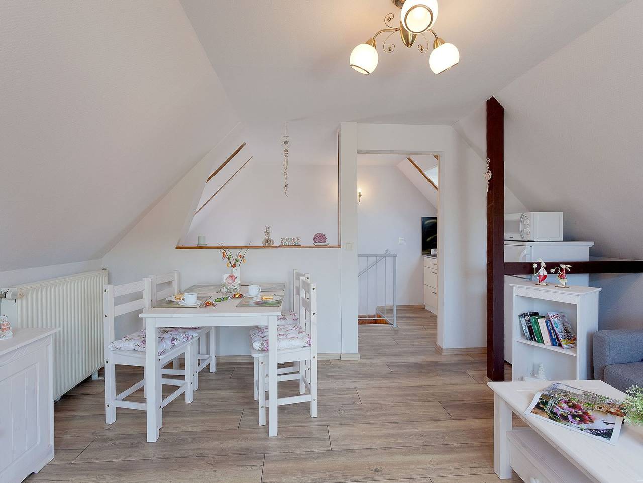 Ganze Ferienwohnung, Ferienwohnungen Wiesenblick - Ferienhaus mit Balkon in Trassenheide, Usedomer Norden