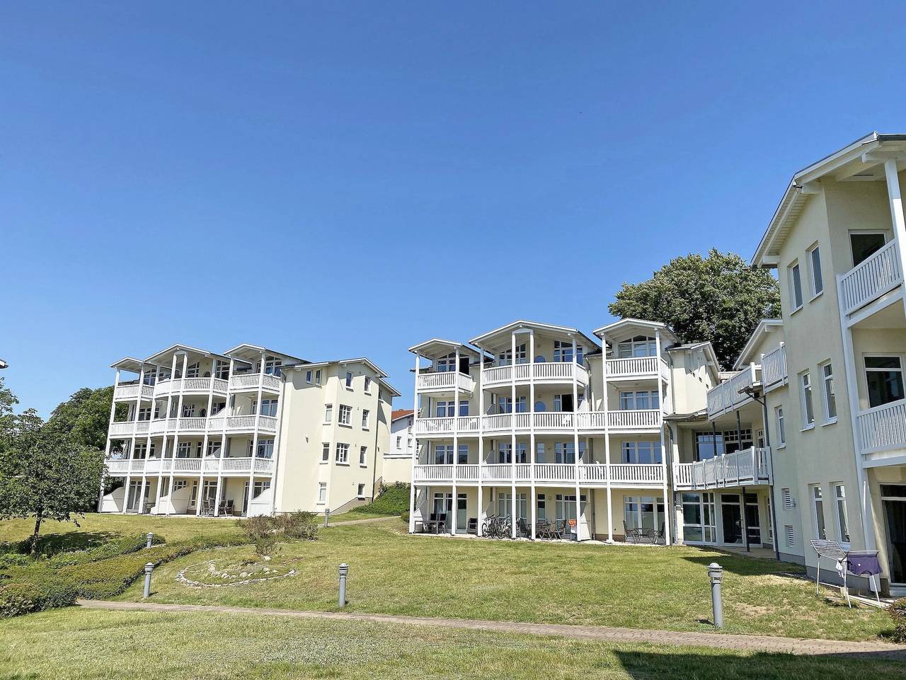 Ganze Ferienwohnung, Csp: Haus Having Wohnung Nr. 41 mit Balkon und Meerblick in Göhren, Rügen