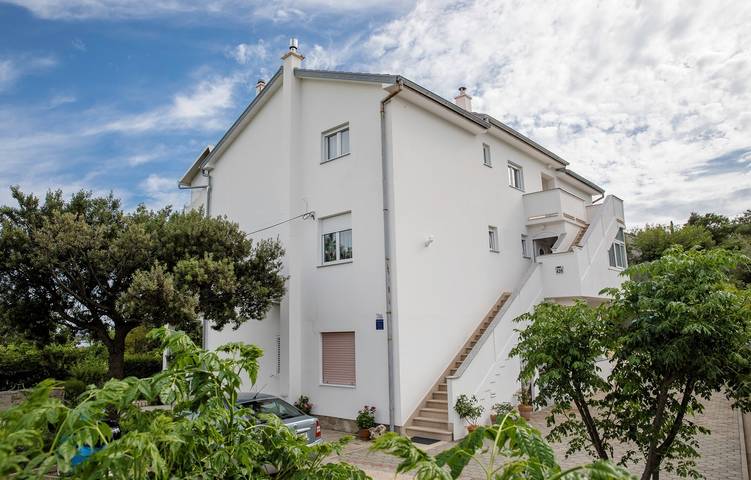 Ferienwohnung für 2 Personen, mit Balkon/Terrasse auf Rab